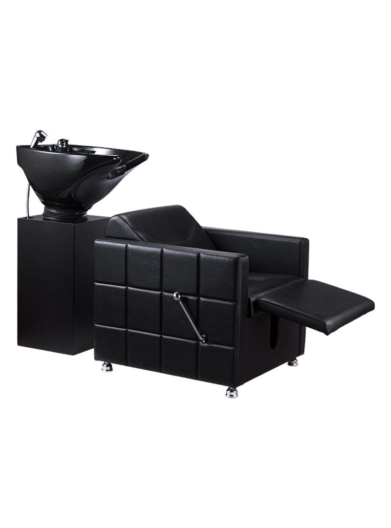 Karma Complete Shampoo Unit Wangaratta Black With Black Standard Basin 0304012101 Shampoo Units Karma