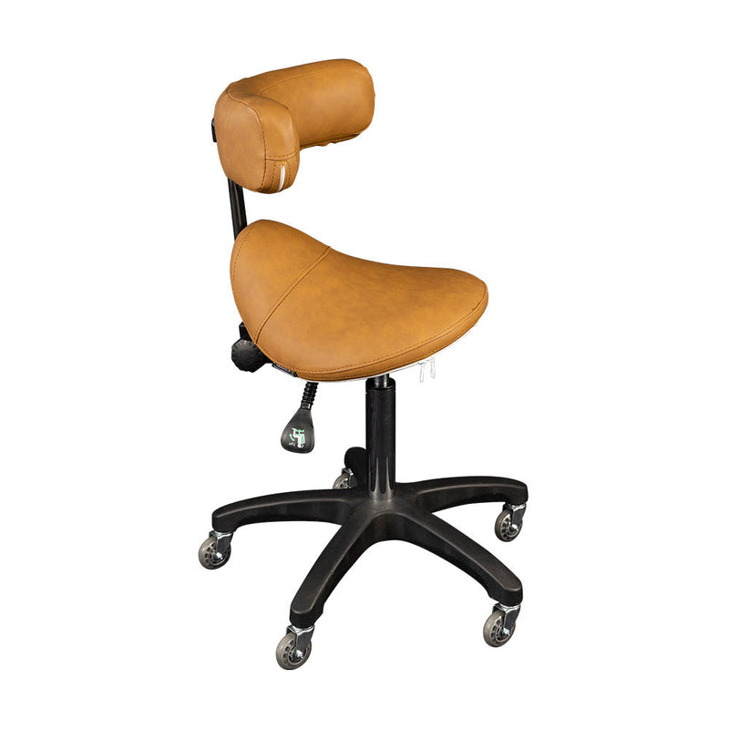 Karma Davenport Saddle Stool Tan No.05 07060501-zoom-
