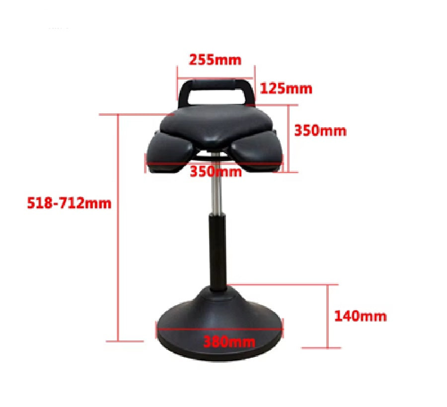 Karma St Franklin Pedestal Stool Black 07080101 New Arrivals Karma