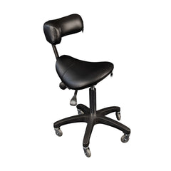 Karma Davenport Saddle Stool Black 07060101 Retail Karma
