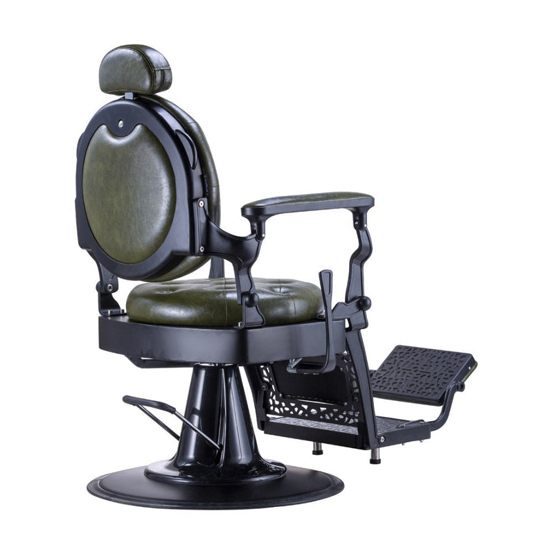 Karma Gold Coast Barber Chair 04030901 - Green & Black-zoom-