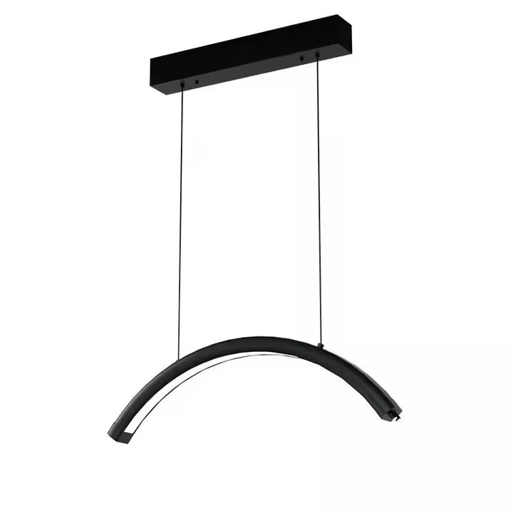 Karma LED 28" Ceiling Mounted Lamp Black 010901-zoom-