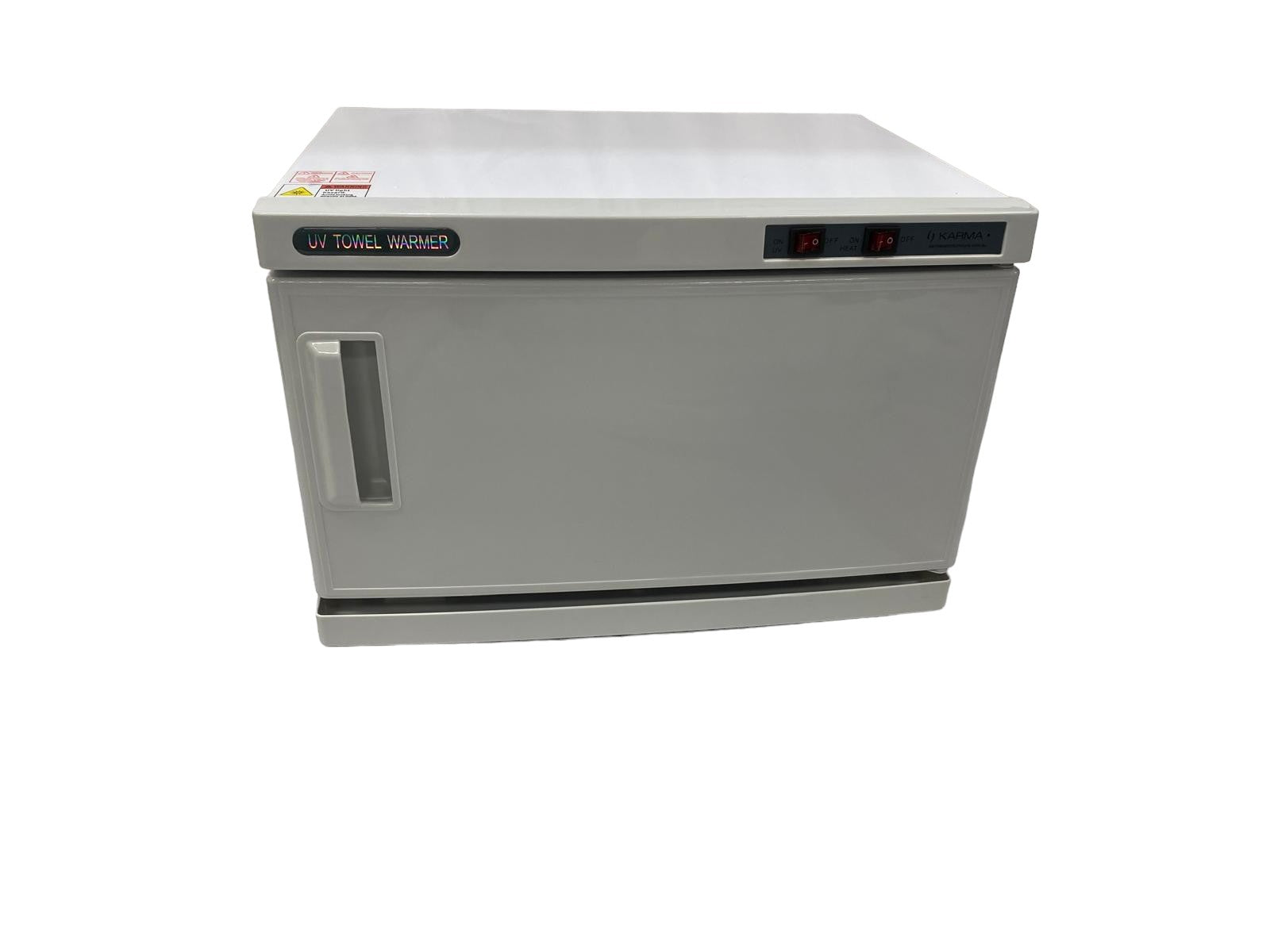 Karma UV Salon Single Door Hot Towel Warmer White 18L 01010418 Towel Warmers - UV Sterilizers Karma