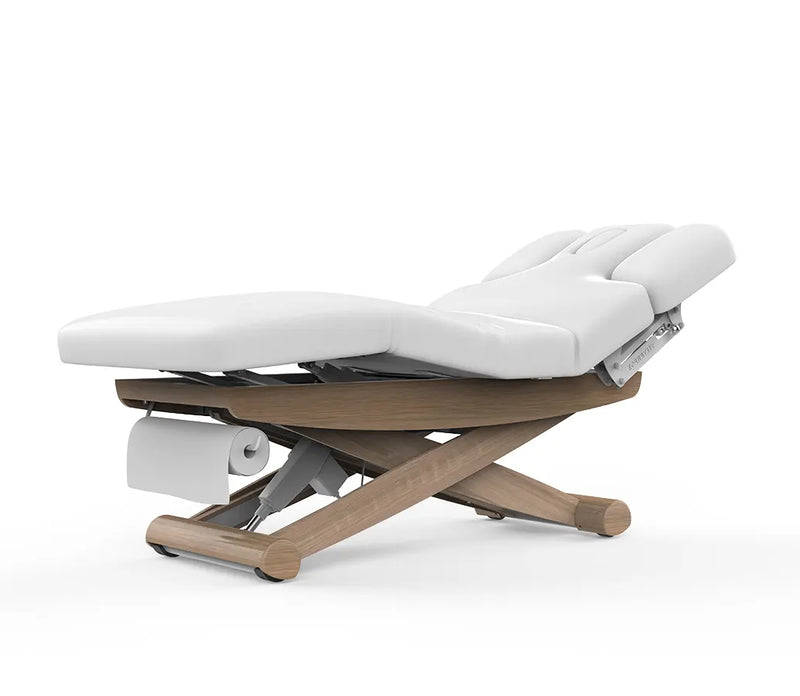 Karma Arrowtown Beauty Bed - White with Teak Wood-zoom-