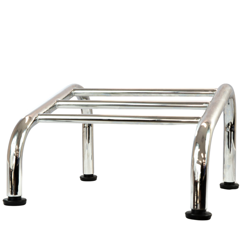 Karma Three Bar Foot Rest Chrome-zoom-
