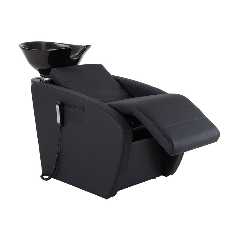 Karma Complete Shampoo Unit Daylesford Basin Heating & Massage Black With Black Deep Basin 03100101HV-zoom-