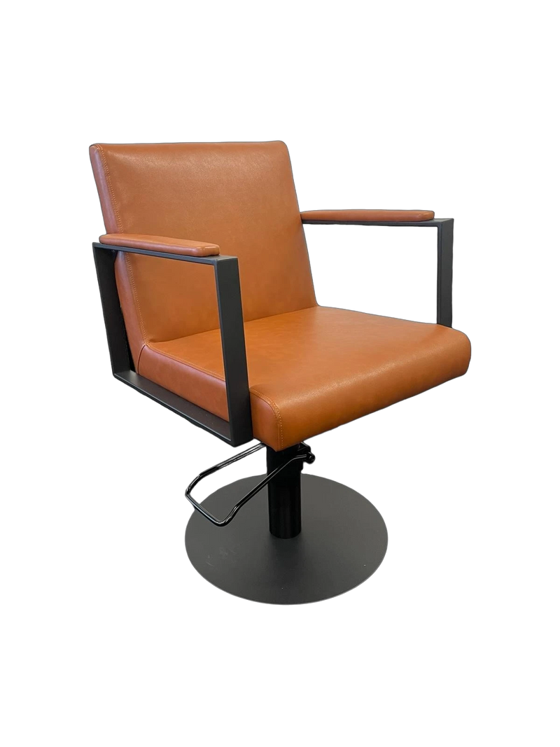 Karma Albury Salon Chair Tan/Black 02202201-zoom-