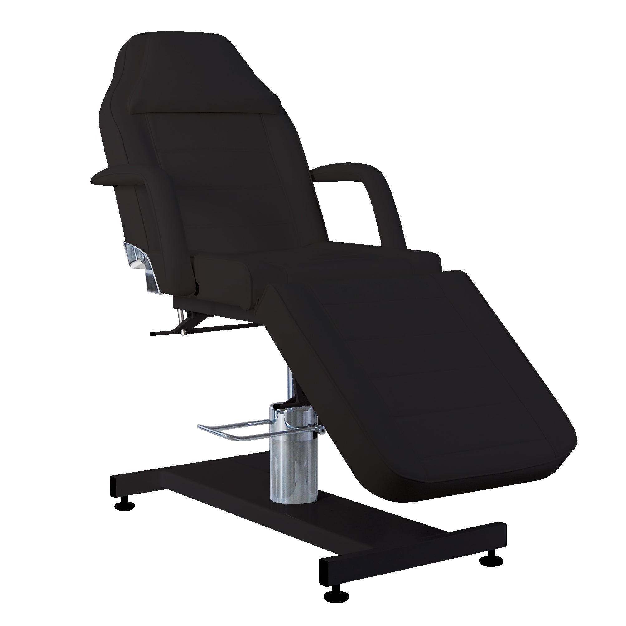 Karma Wellington Beauty or Tattoo Hydraulic Bed 360 Degree Swivel 09090101 - Black Beauty Beds Karma