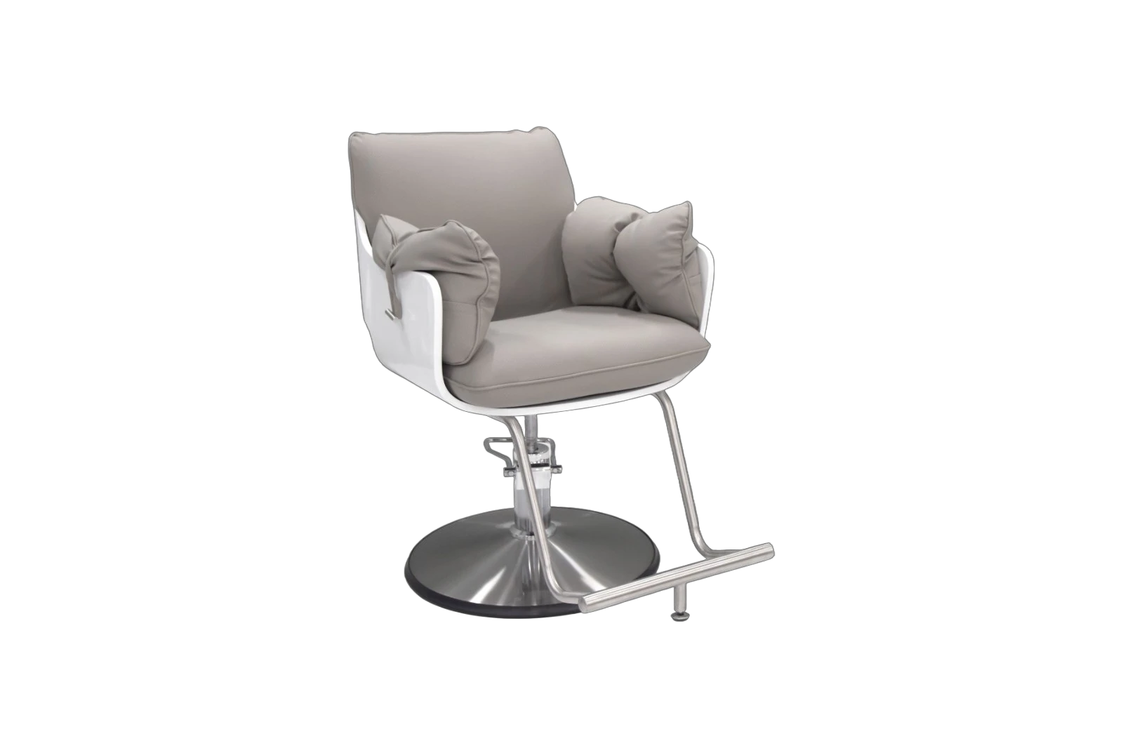 Karma Batemans Bay Salon Chair Grey/Chrome 02111902