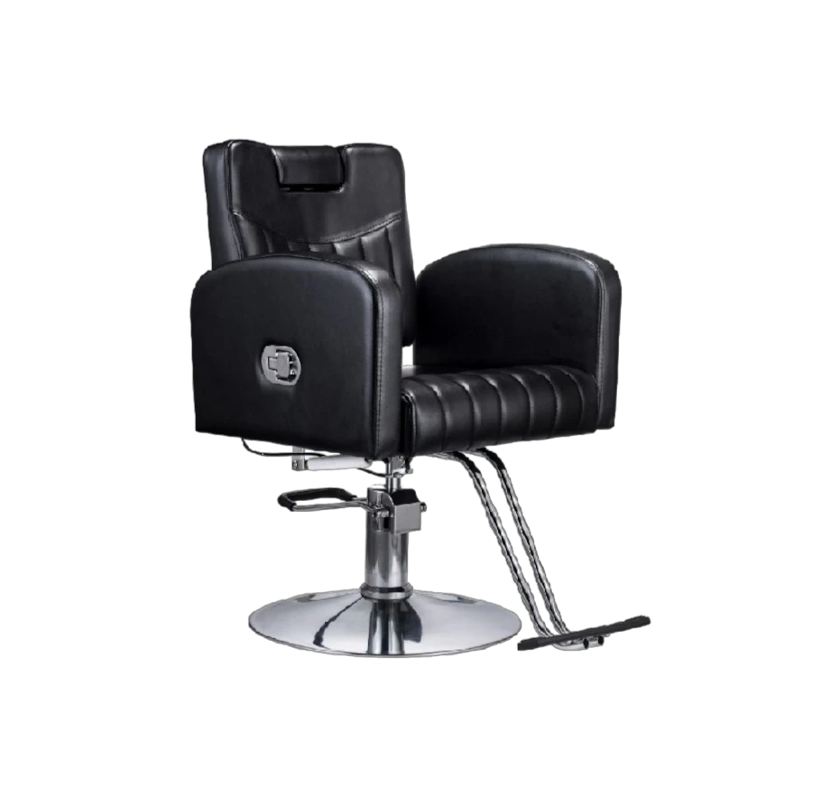 Karma Batlow Reclining Salon/ Barber/ Beauty Chair 02060102 - Black-zoom-1