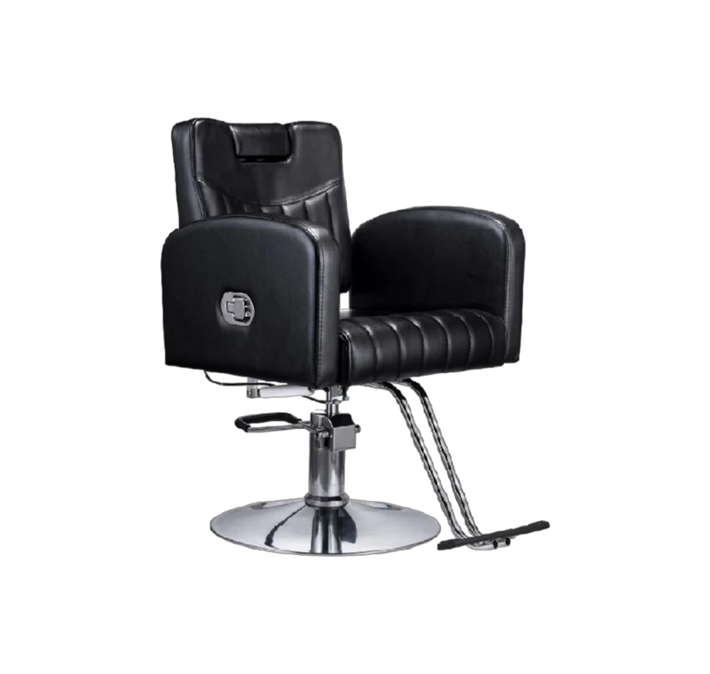 Karma Batlow Reclining Salon/ Barber/ Beauty Chair 02060102 - Black-zoom-