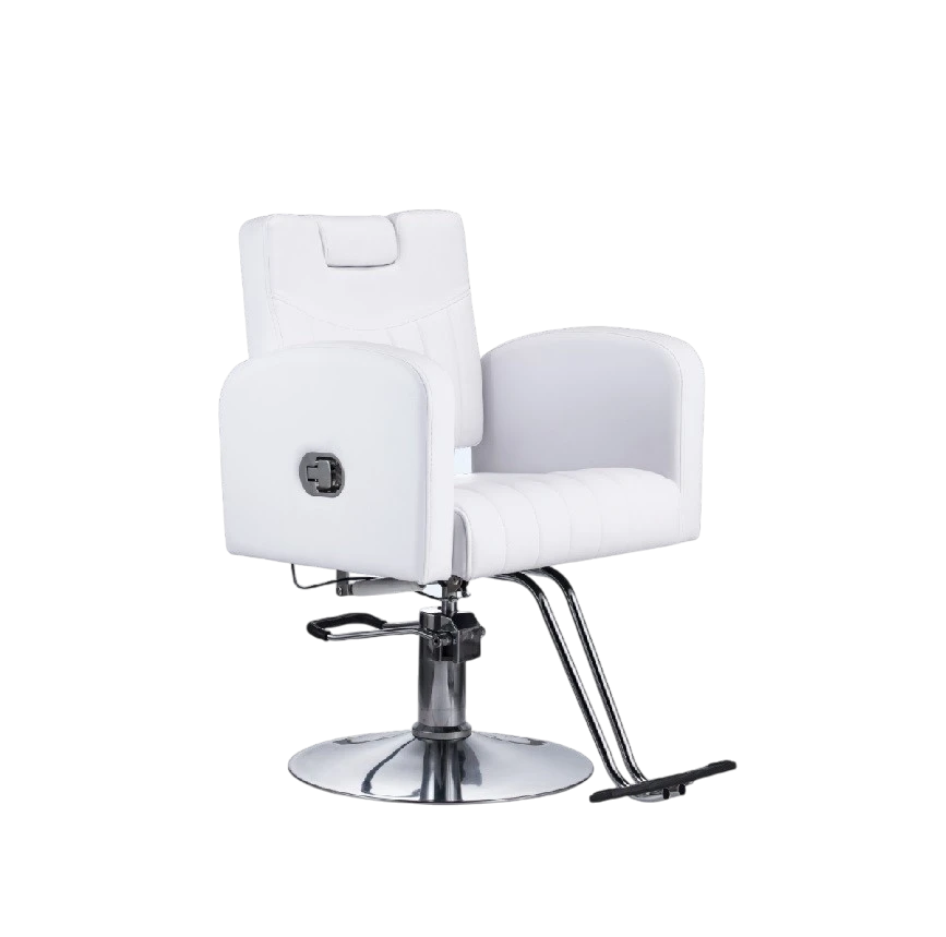 Karma Batlow Reclining Salon/ Barber/ Beauty Chair 02060402 - White-1