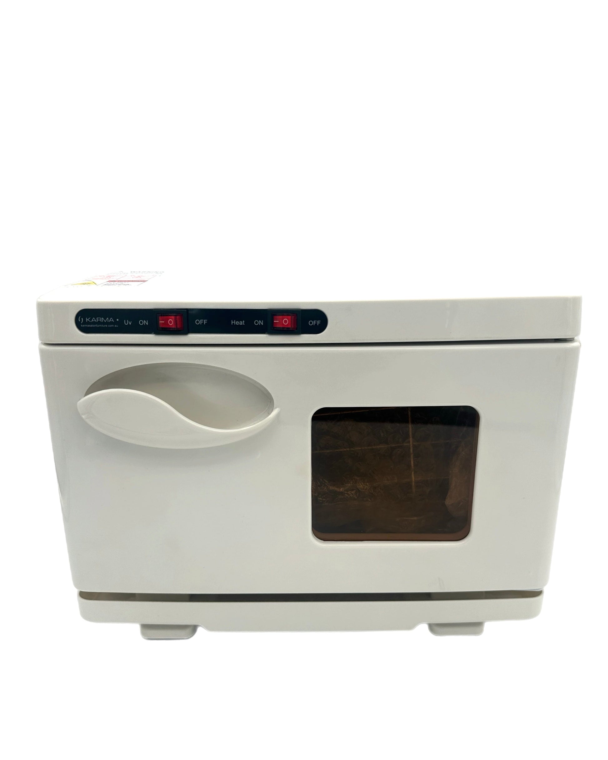 Karma UV Salon Single Door Hot Towel Warmer White 8L 01010408 Towel Warmers - UV Sterilizers Karma