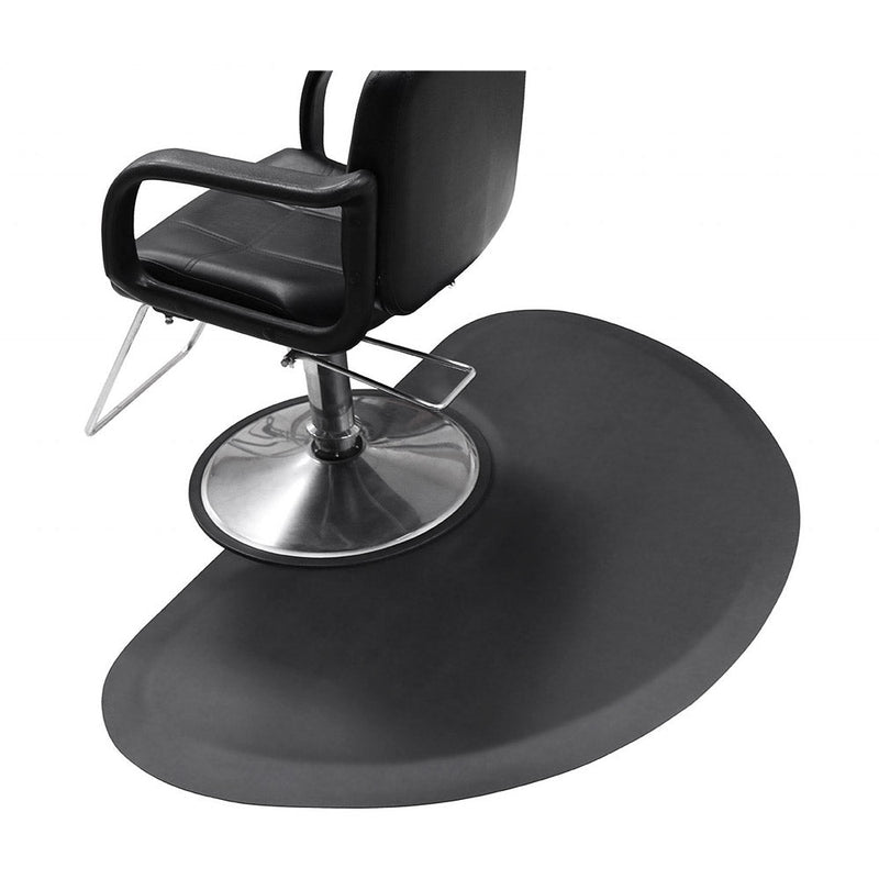 Karma Anti Fatigue Mat Thick for all Barber Chairs Semi Circular 00140101 --zoom-
