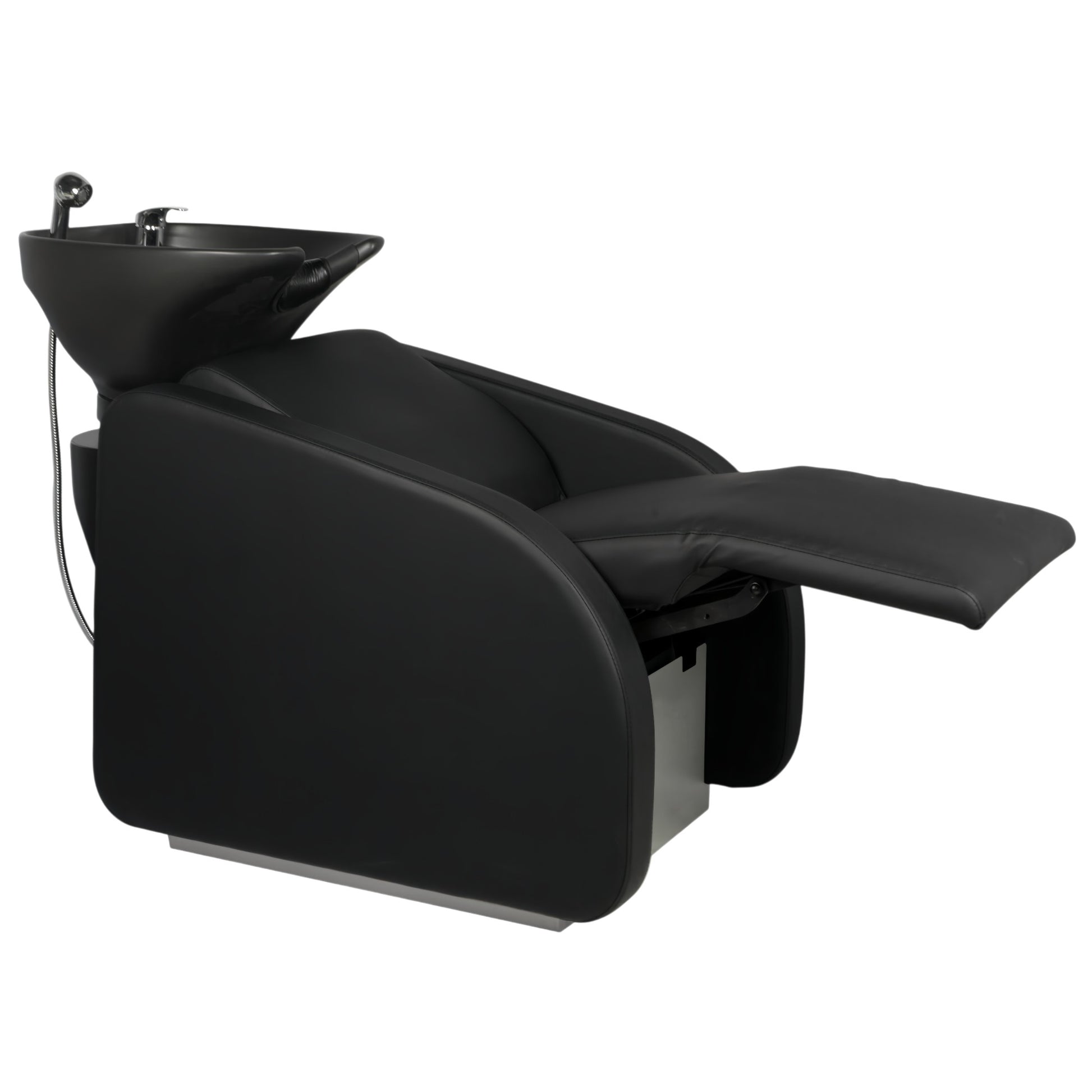 Karma Ballarat Basin Unit with Air Massage Black with Matte Black Basin 03190101-1
