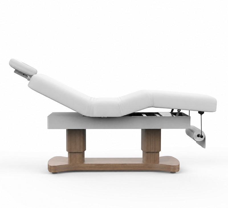 Karma Bethels Beach Spa and Wellness Table Electric Beauty Bed Full Electric 09180406 - White-zoom-