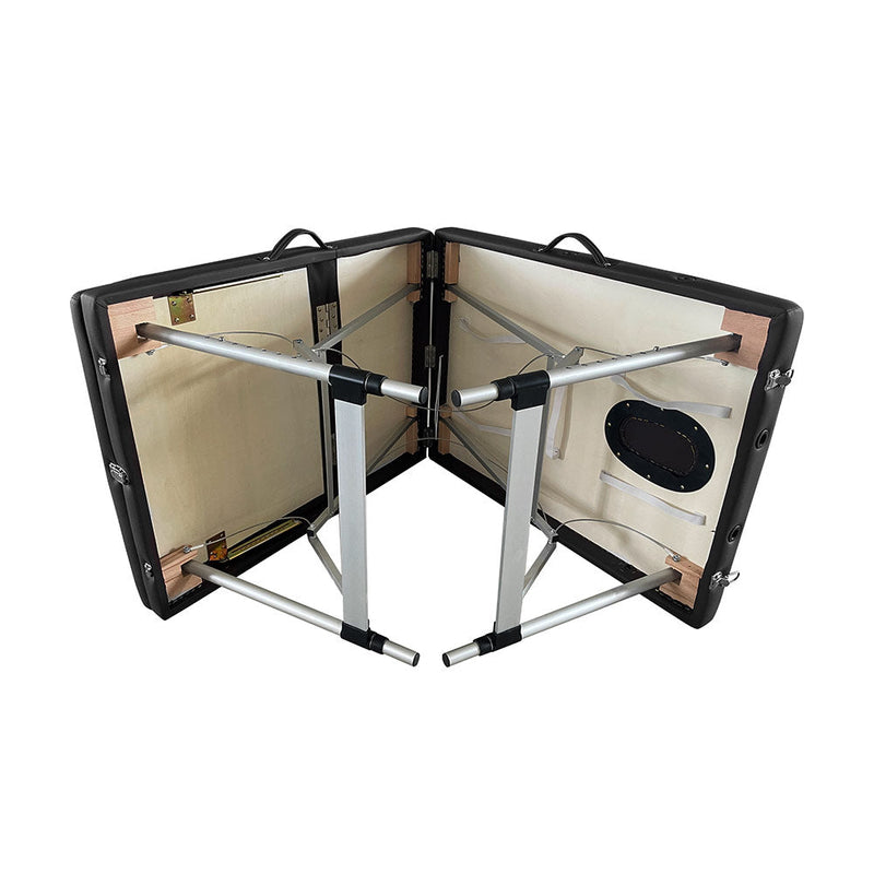 Karma Bluff Portable Foldable Massage Table Black 09100102-zoom-