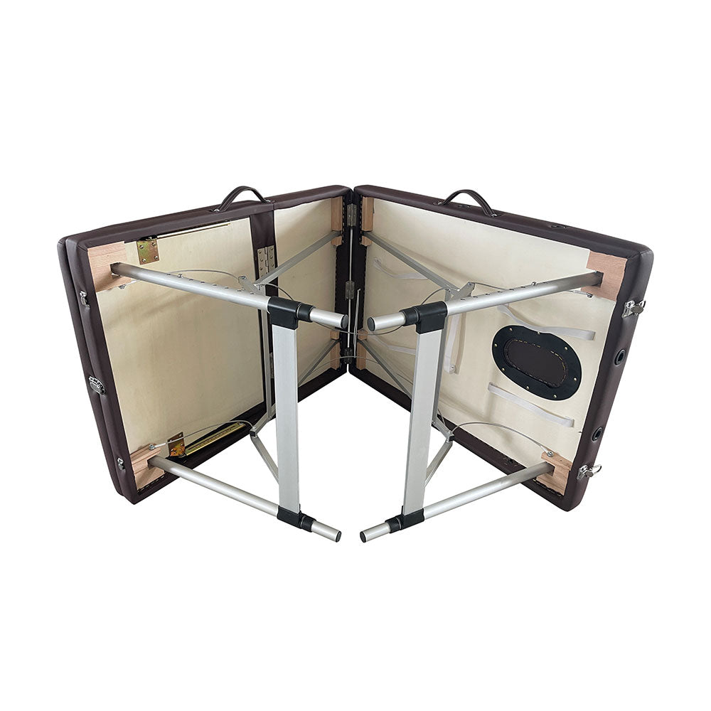 Karma Bluff Portable Foldable Massage Table Brown 09100502 Retail Karma