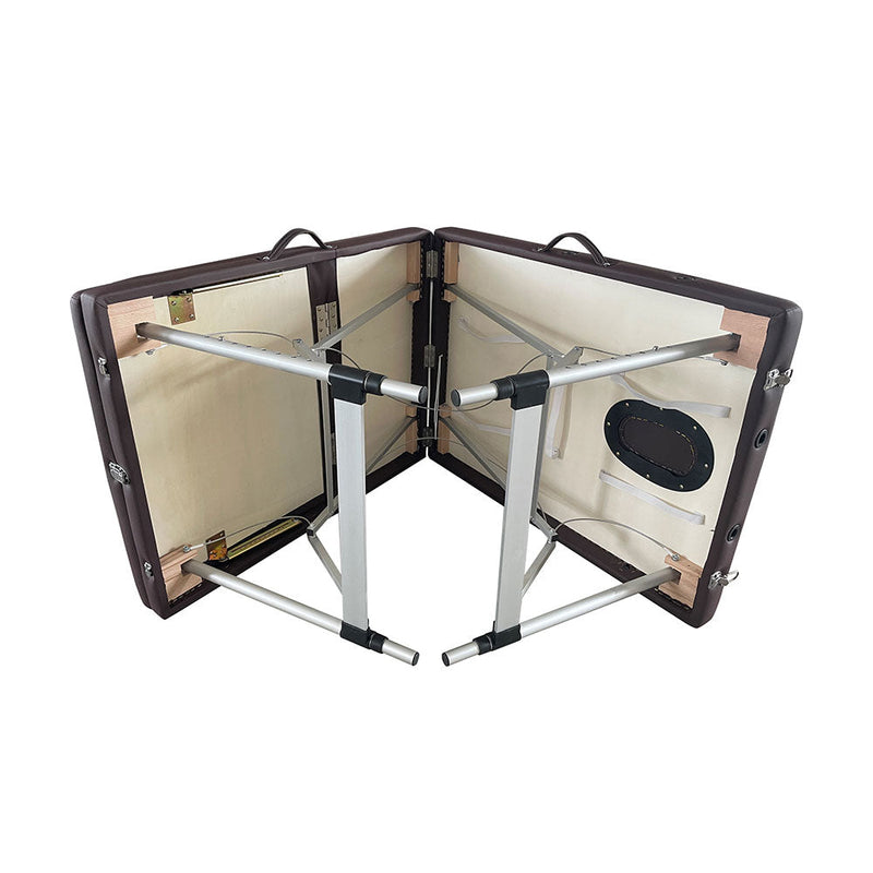 Karma Bluff Portable Foldable Massage Table Brown 09100502-zoom-