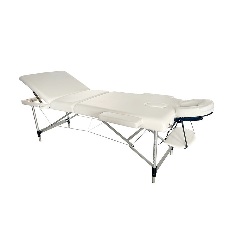 Karma Bluff Portable Foldable Massage Table White 09100402-zoom-