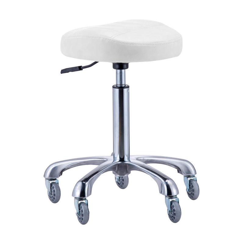 Karma Burnie Salon Cutting Stool White 07020402-zoom-