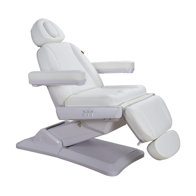 Karma Christchurch Full Electric Treatment Table, Beauty, Laser Bed 09110410 - White-zoom-