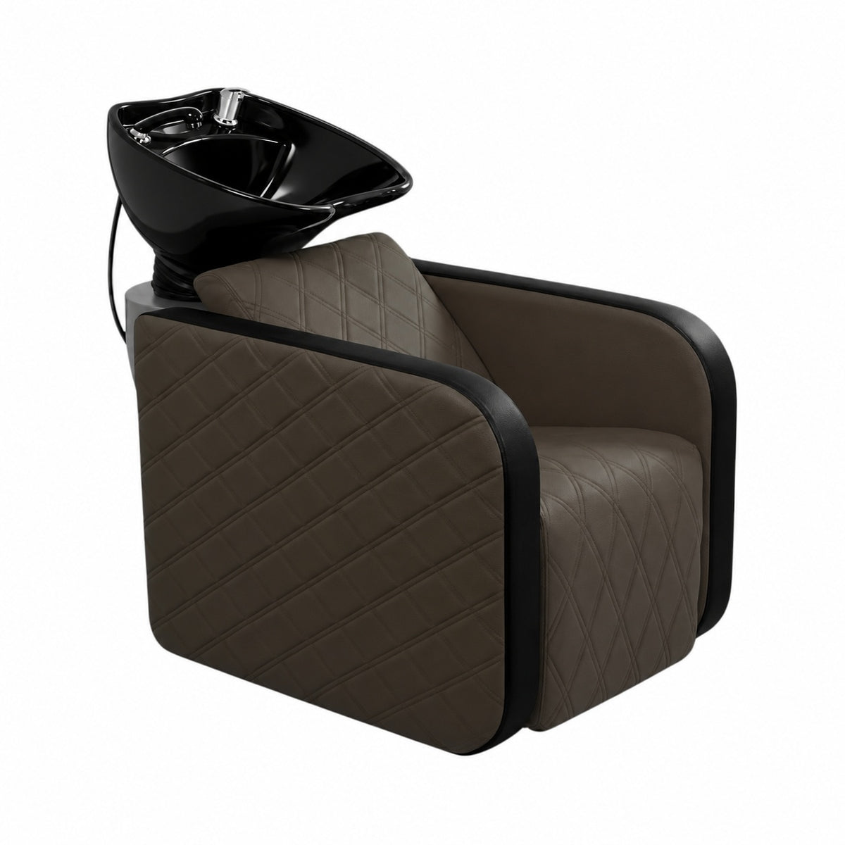 Karma Complete Shampoo Unit Clunes Electric Brown with Pattern & Black Deep Basin 0316012201EP-zoom-1