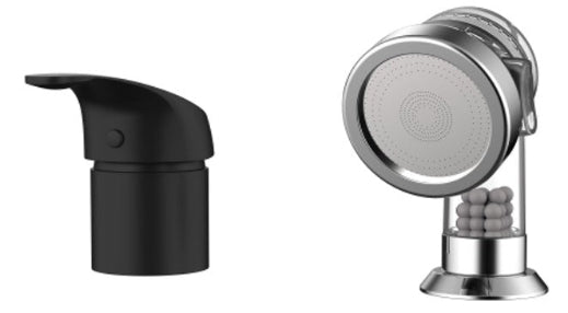 Karma Enviro Head Set with Flip Mixer - Matte Black-zoom-