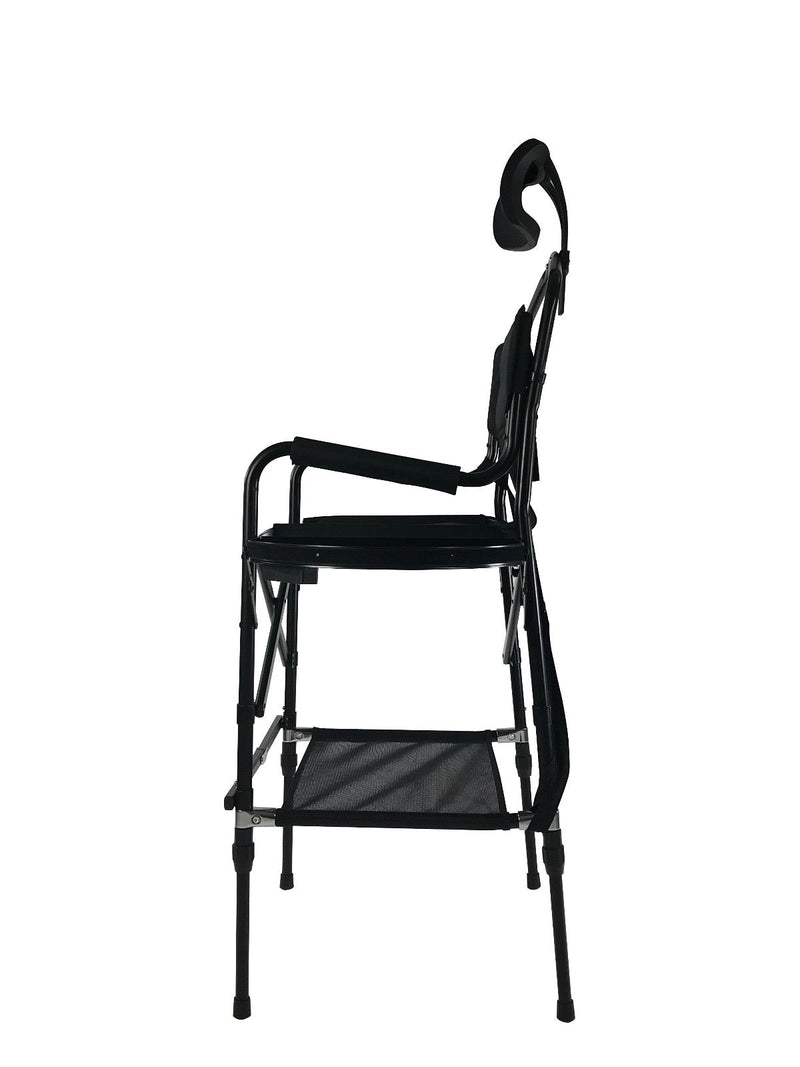 Karma Greenacre Height Adjustable Portable Makeup Chair with Headrest 025301-zoom-