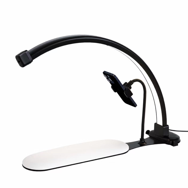 Karma Half Moon LED Nail Lamp Black 011101-zoom-