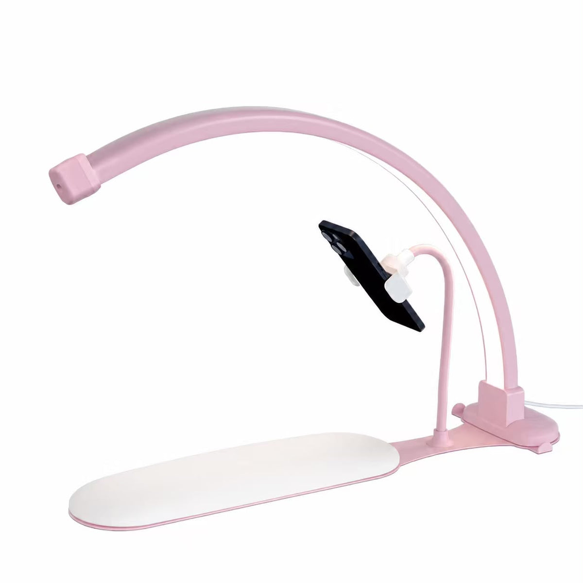 Karma Half Moon LED Nail Lamp Pink 011114-zoom-1