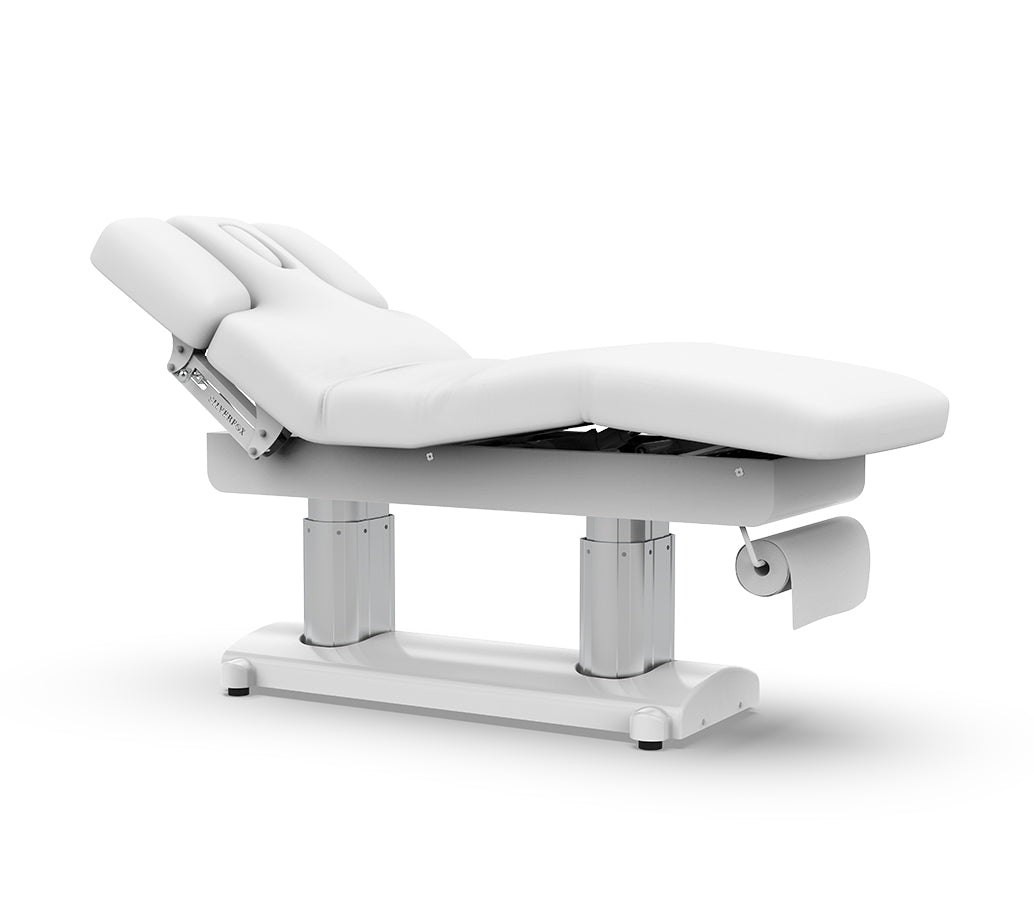 Karma Hunterville Beauty Bed or Treatment Table Full Electric With Heating - White