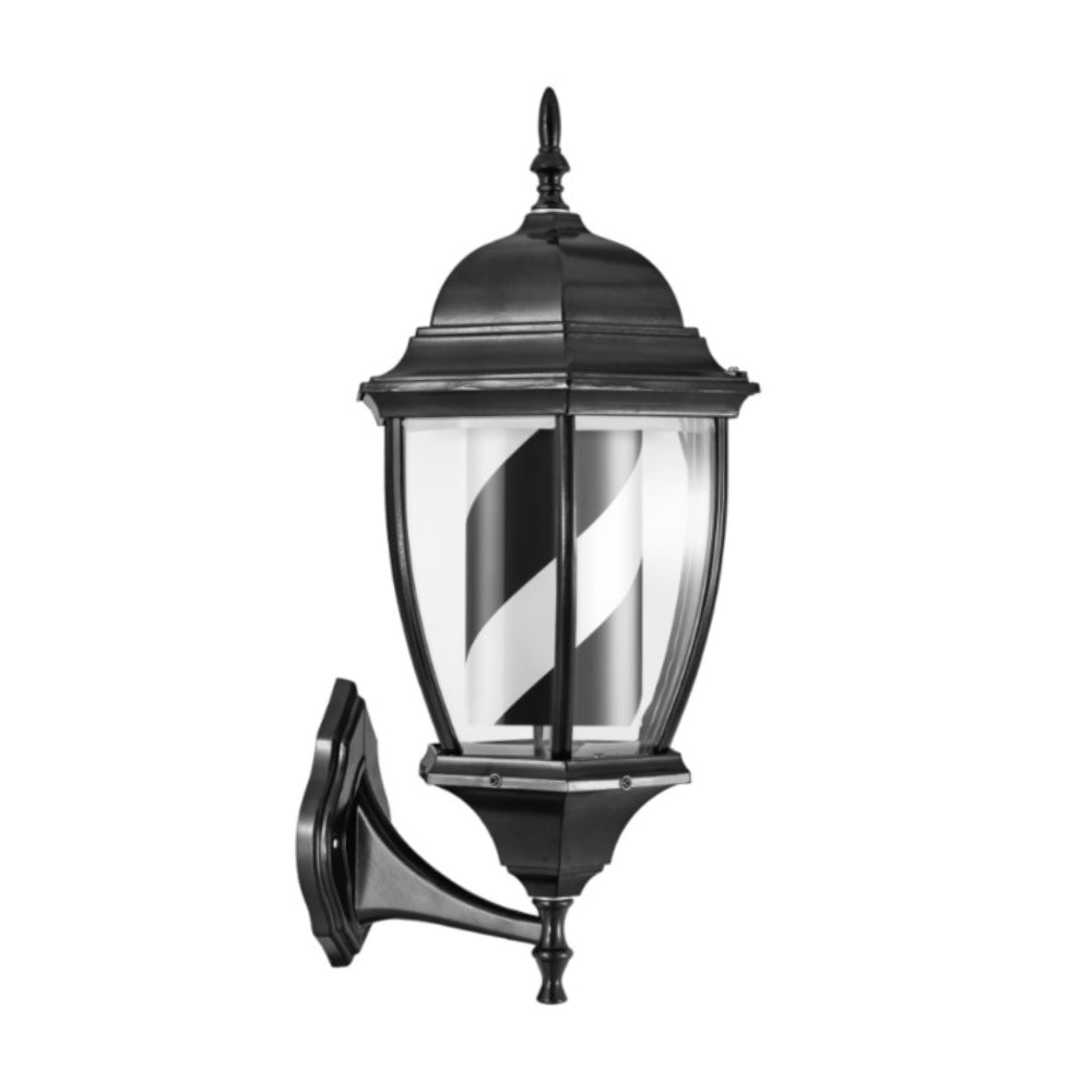 Karma Barber Pole #7 Street Lamp Black & White 1103G Retail Karma