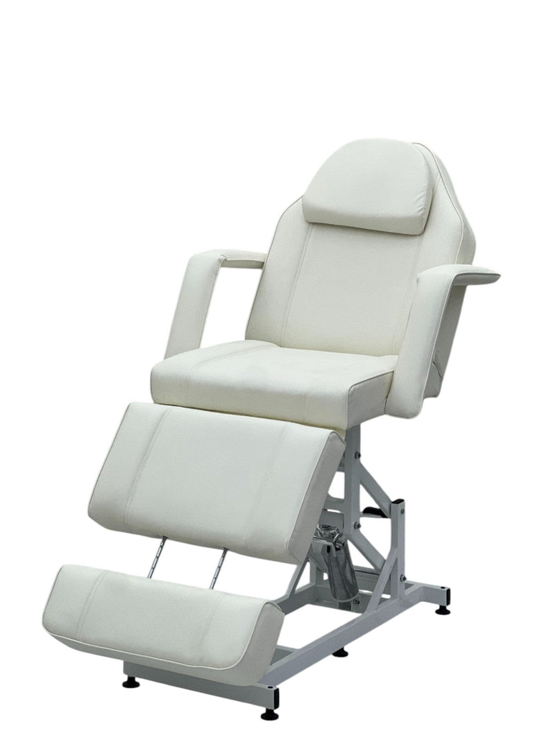Karma Taupo Beauty Bed Hydraulic 09010410 - White-zoom-