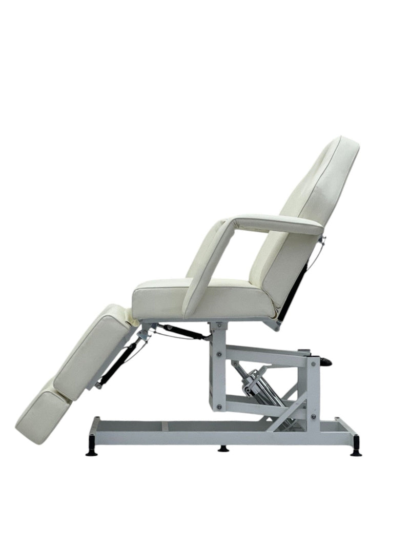 Karma Taupo Beauty Bed Hydraulic 09010410 - White-zoom-