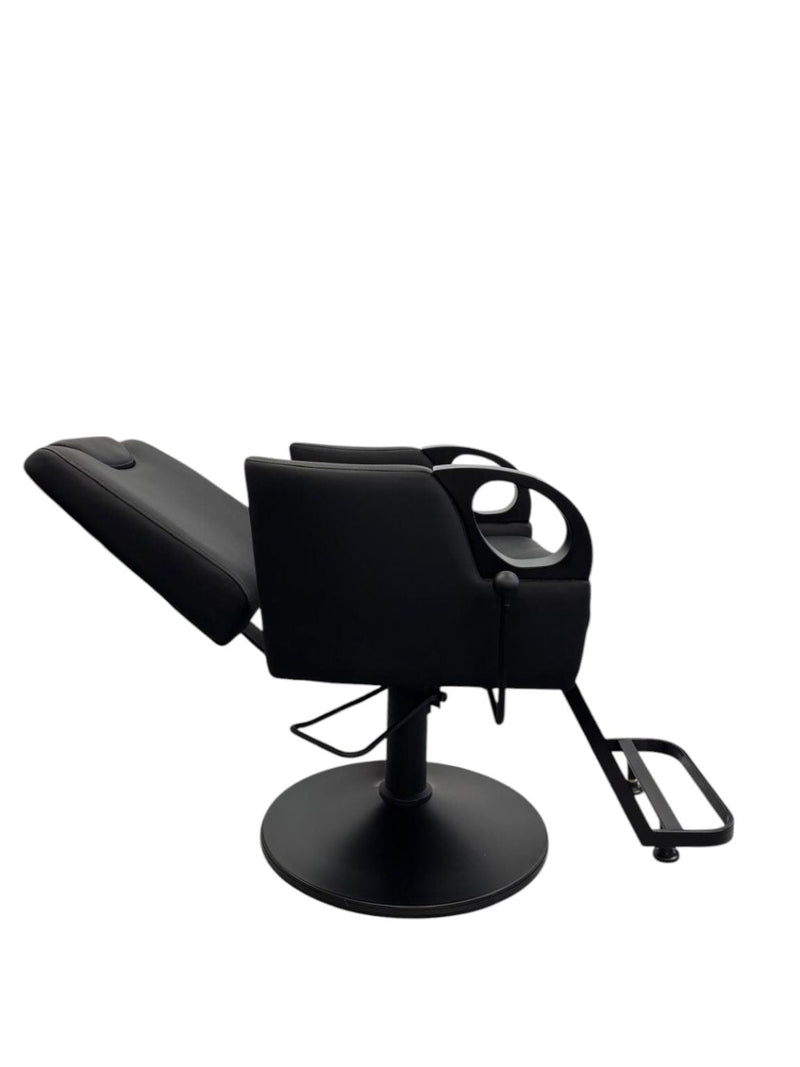 Karma Tumut Reclining Salon/ Barber/ Beauty Chair 02230101 - Black-zoom-