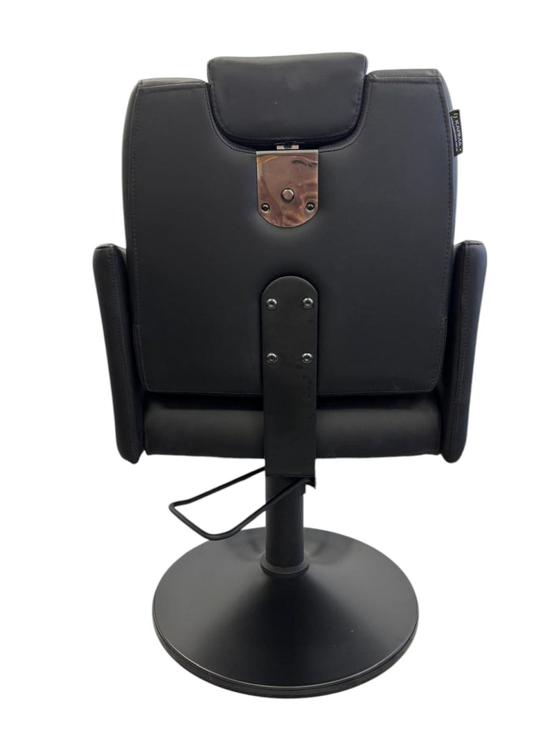 Karma Tumut Reclining Salon/ Barber/ Beauty Chair 02230101 - Black-zoom-