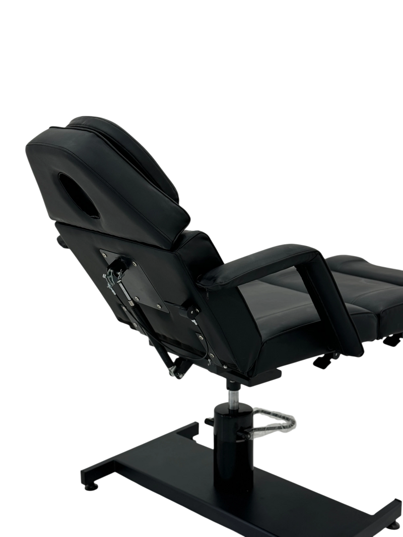 Karma Wellington Beauty or Tattoo Hydraulic Bed 360 Degree Swivel 09090101 - Black-zoom-