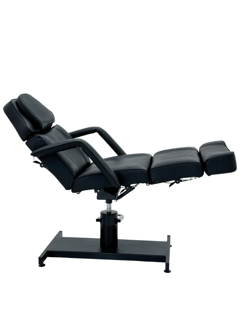 Karma Wellington Beauty or Tattoo Hydraulic Bed 360 Degree Swivel 09090101 - Black-zoom-