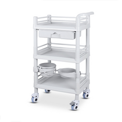 Karma Wilton 3 Tier Beauty & Medical Trolley Small 080904ST Salon Trolleys Karma