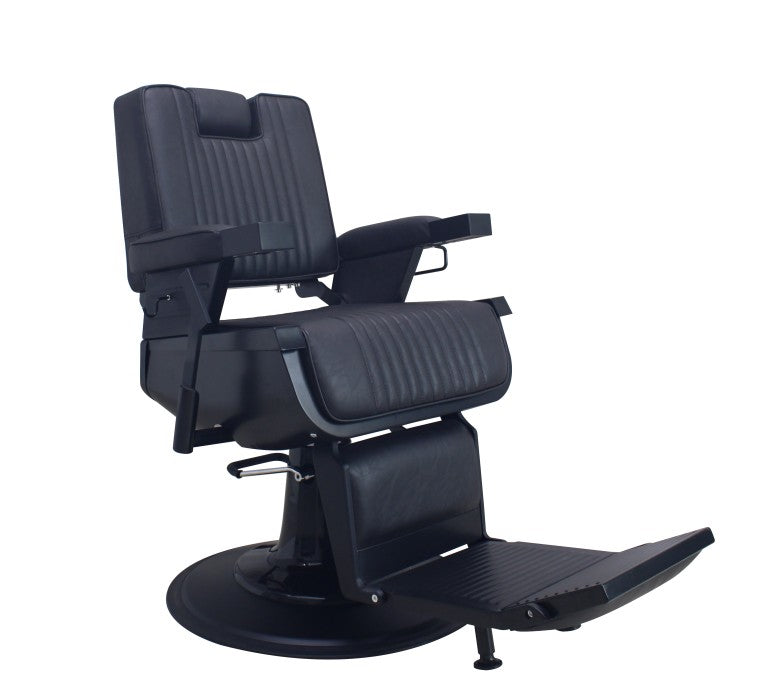 Karma Brisbane Barber Chair - Black & Black
