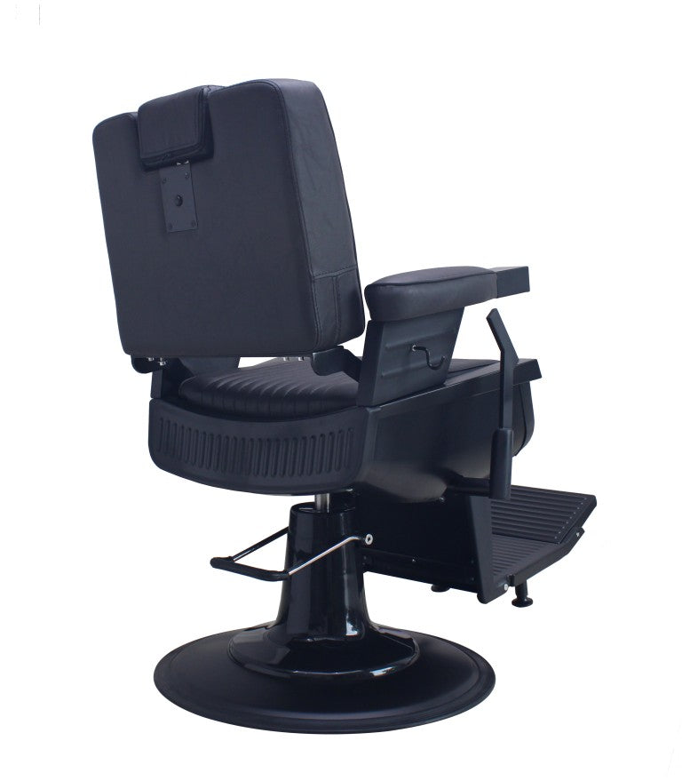 Karma Brisbane Barber Chair - Black & Black