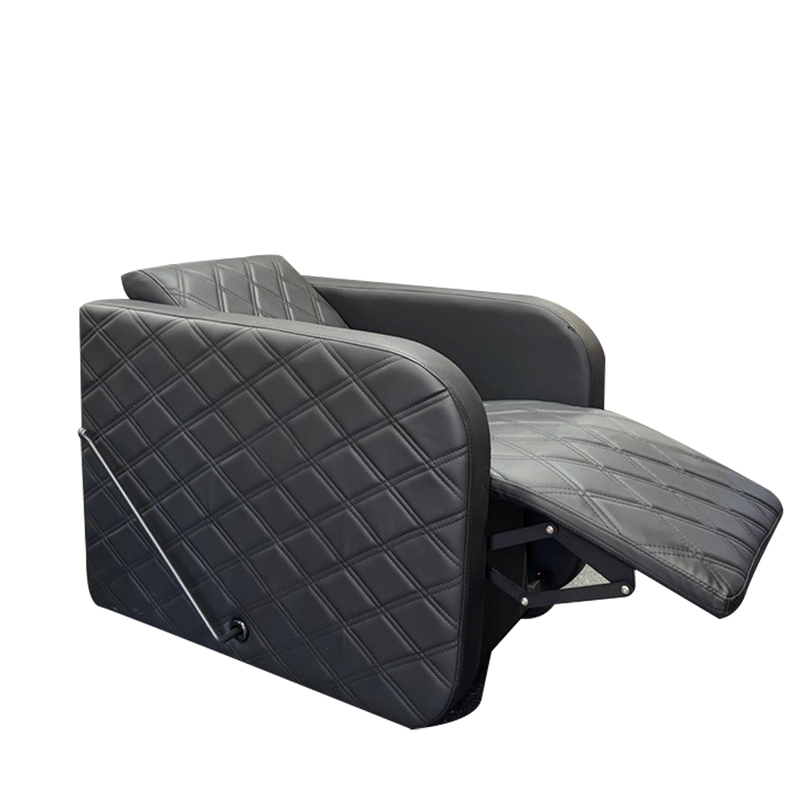 Karma Complete Shampoo Unit Clunes Manual Black with Pattern & Black Deep Basin 0315162201MP-zoom-