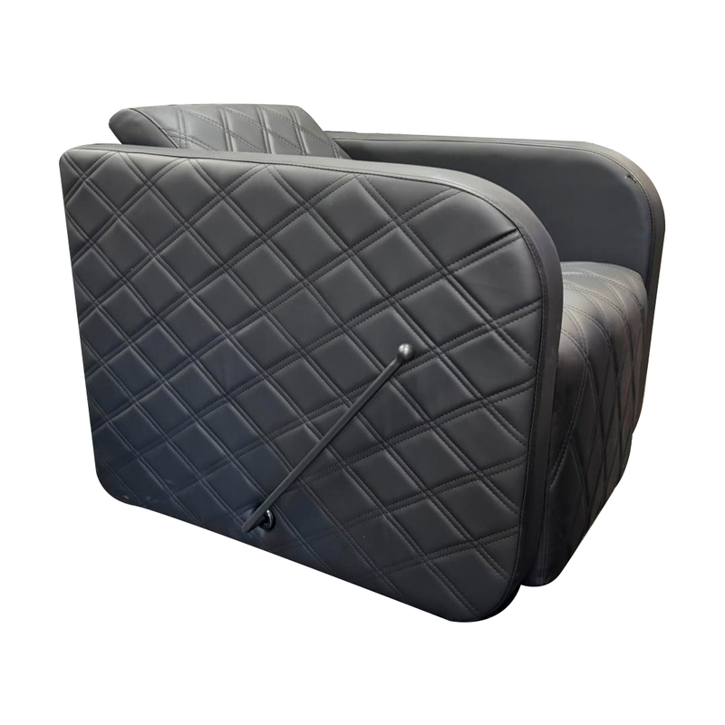Karma Complete Shampoo Unit Clunes Manual Black with Pattern & Black Deep Basin 0315162201MP-zoom-