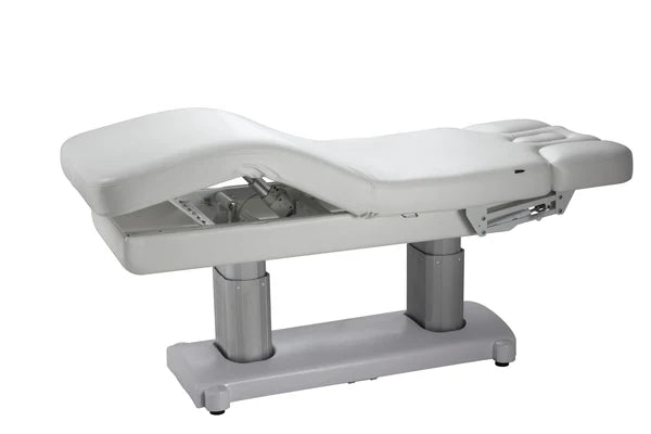 Karma Hunterville Beauty Bed or Treatment Table Full Electric With Heating - White-zoom-3