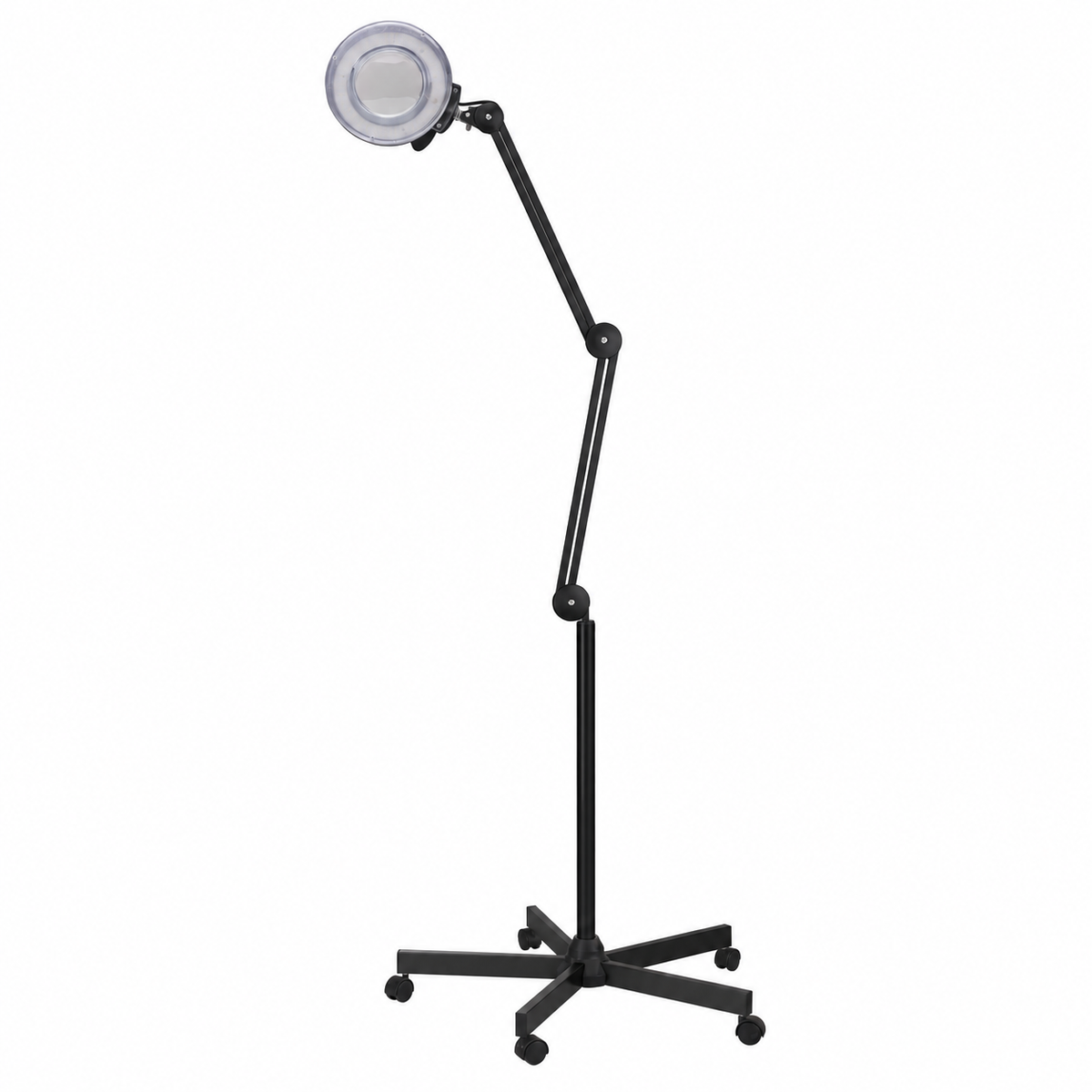 Karma LED Magnifying Lamp Black With Stand 01040100