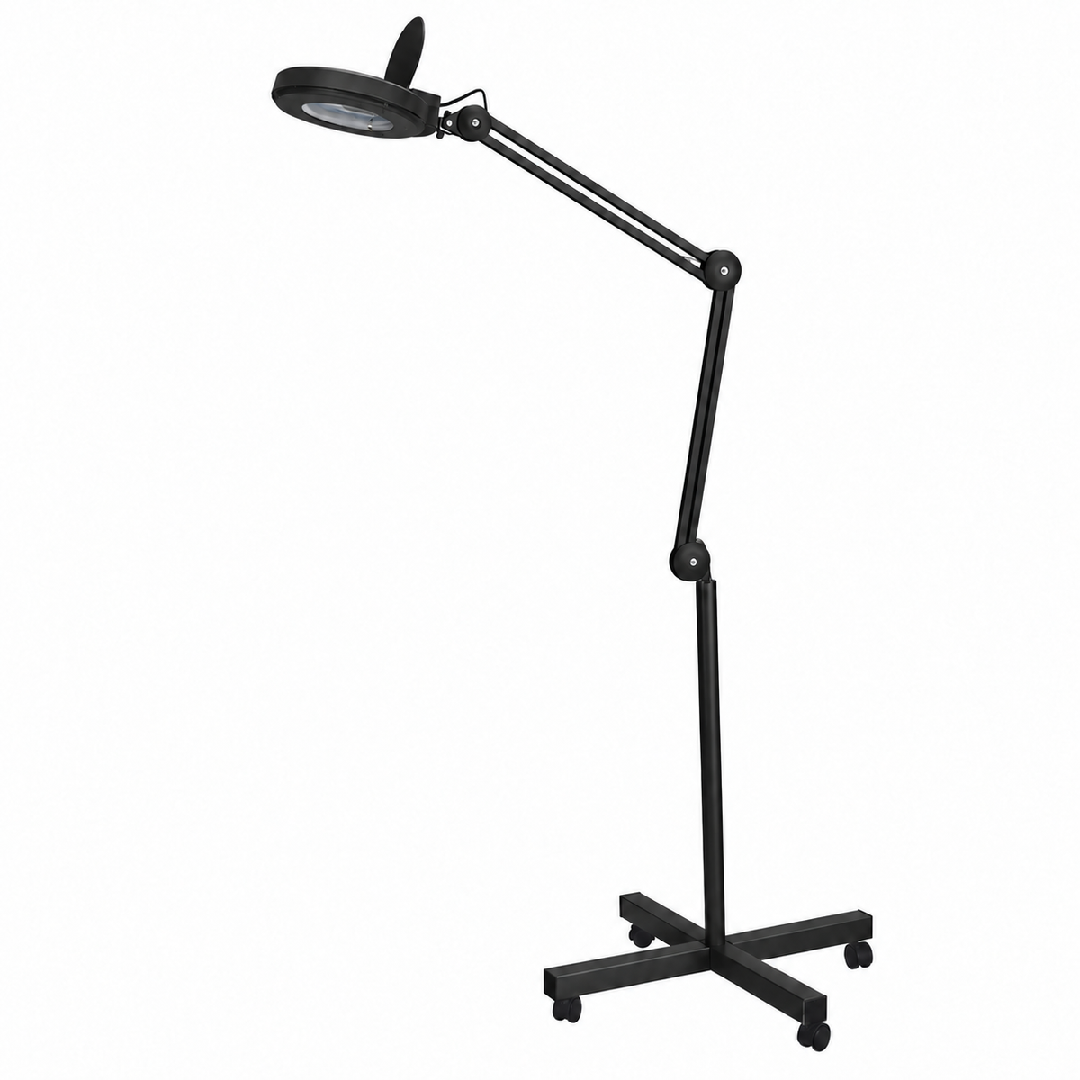 Karma LED Magnifying Lamp Black With Stand 01040100
