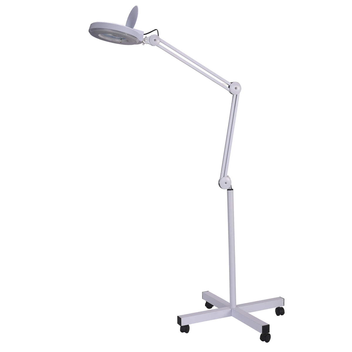 Karma LED Magnifying Lamp White With Stand 01040400