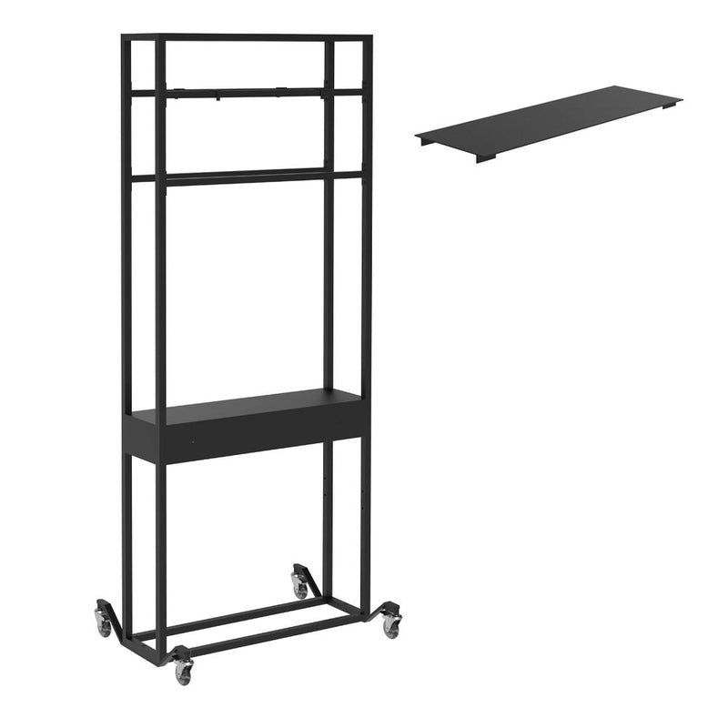 Karma Lyndon Double Sided Station Frame Black 061001 with Wheel Option-zoom-