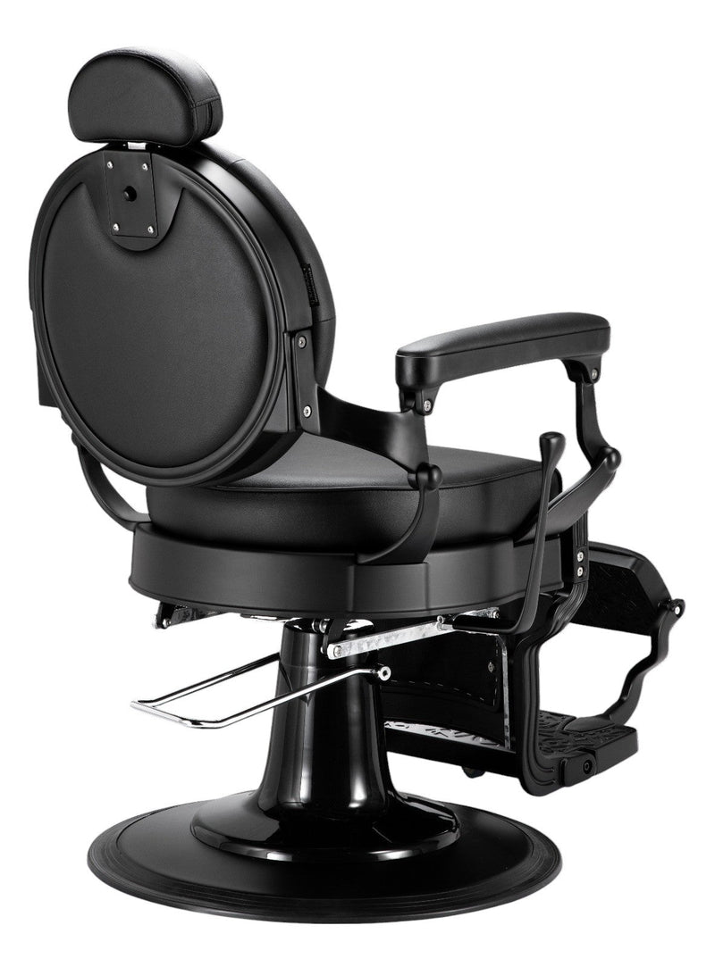 Karma Mackay Barber Chair Black & Black-zoom-